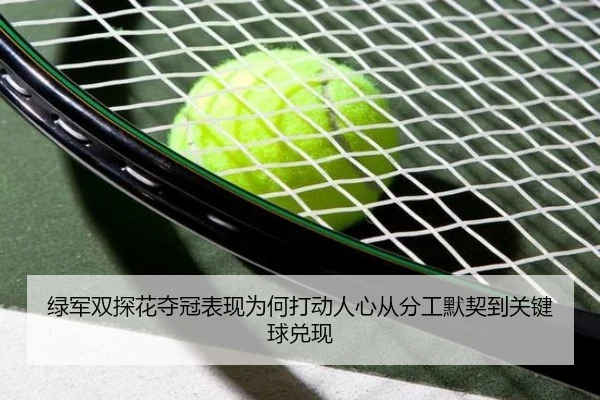 绿军双探花夺冠表现为何打动人心从分工默契到关键球兑现
